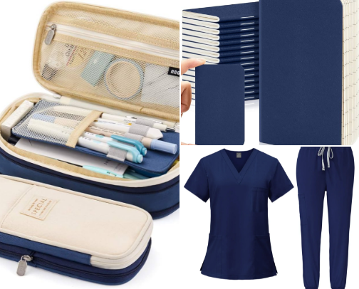 Nursing School Essentials ✨🩺 cover photo collage