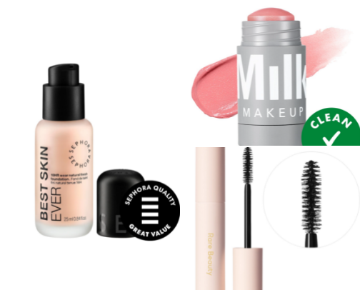 Makeup must haves💋 cover photo collage