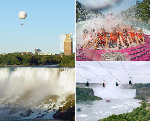 The No-Car Niagara Falls Blueprint: High-Adrenaline & Iconic Views cover photo collage