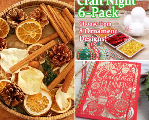 Christmas stuff to get before December for holiday prep and festive fun cover photo collage