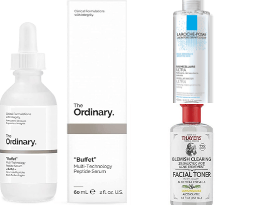 skin care cover photo collage