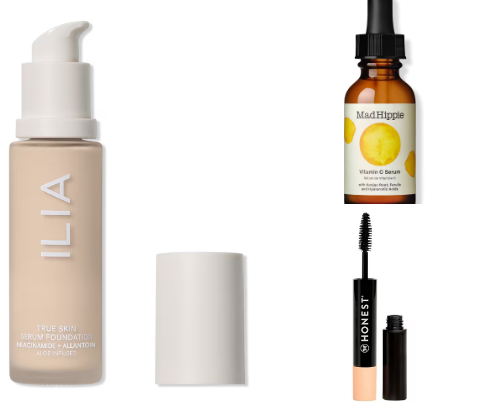 Everyday Non-Toxic Make-Up. cover photo collage