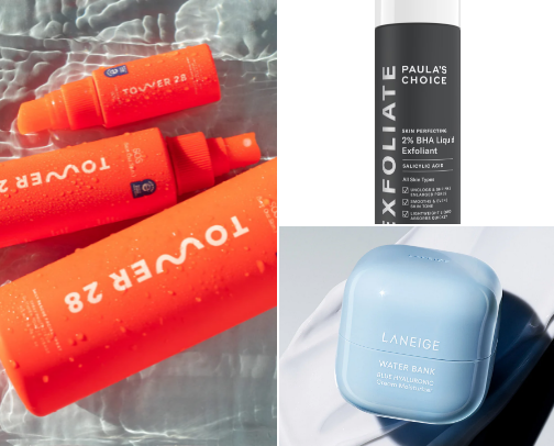 Must-Have Skincare Products cover photo collage