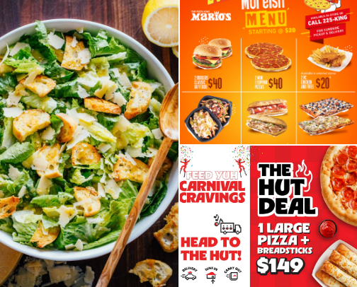 Highly recommended places to eat at !!.. cover photo collage