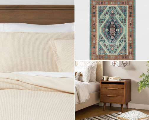 Soft Minimalism with Boho Touches bedroom cover photo collage