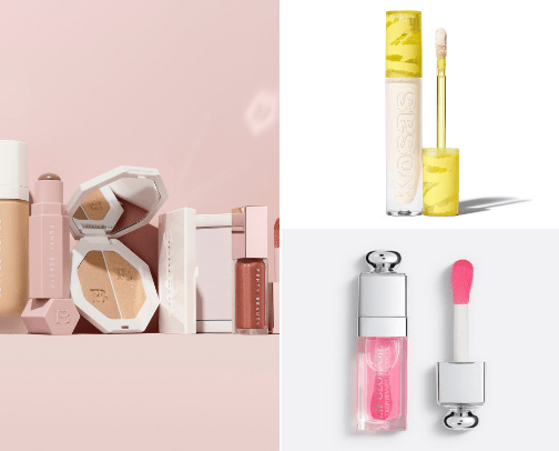 Beauty essentials! cover photo collage