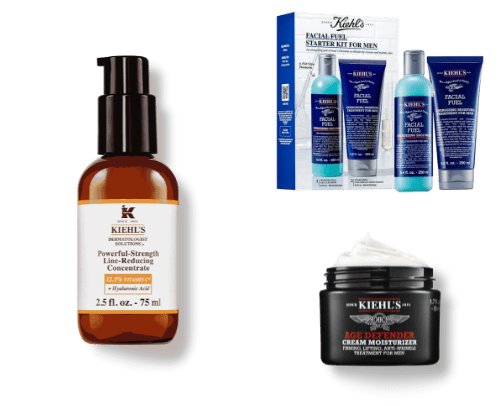 Skincare for men 👤 cover photo collage