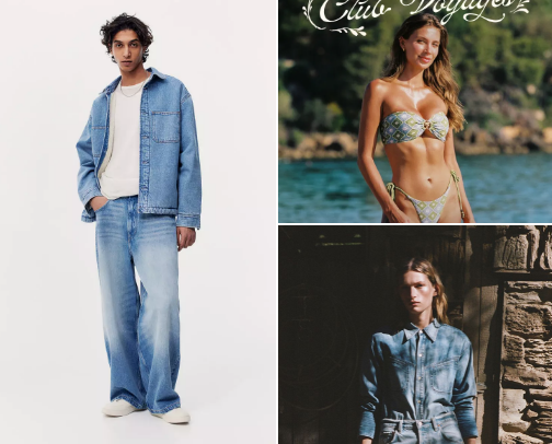 Outfit products sale cover photo collage