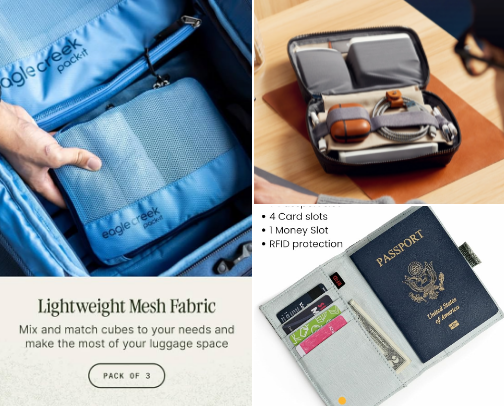 ✈️ Travel Essentials That Make Every Trip Easier cover photo collage