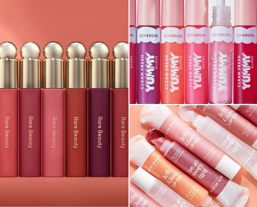 The Best Lip Glosses for Gorgeous Lips cover photo collage