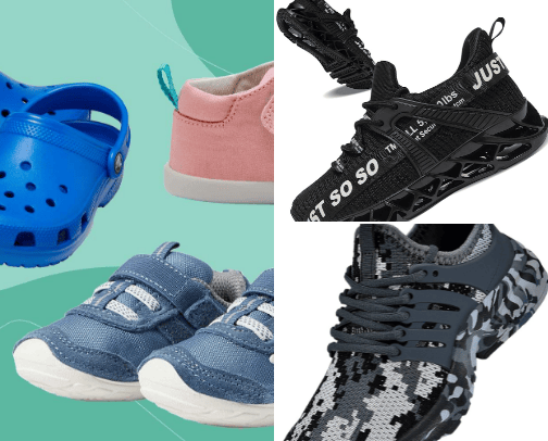 Kids Shoes cover photo collage