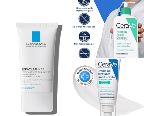 My Oily Skin Essentials (Products I Actually Use) cover photo collage