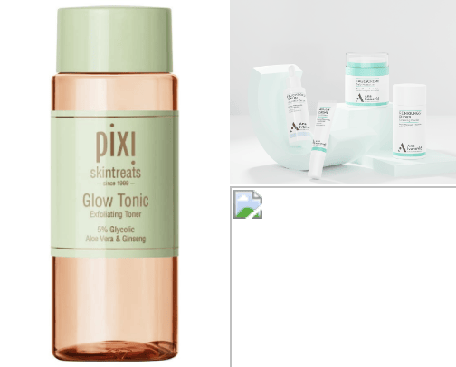 Quality products for your skincare cover photo collage