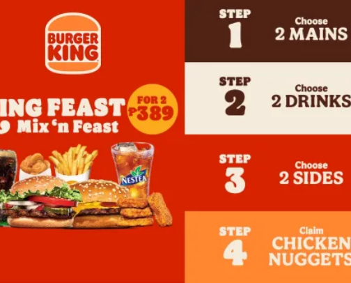 Burger King cover photo collage