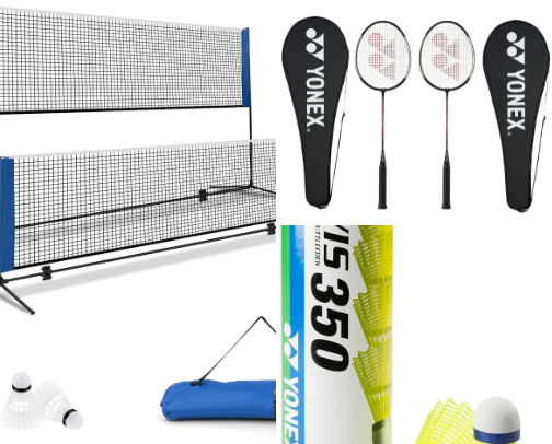 Badminton Set Essentials: Top Amazon Picks for Central Florida Backyard Games cover photo collage