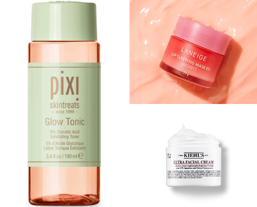 Skin care🧴 cover photo collage