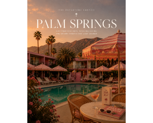 Palm Springs Poolside cover photo collage