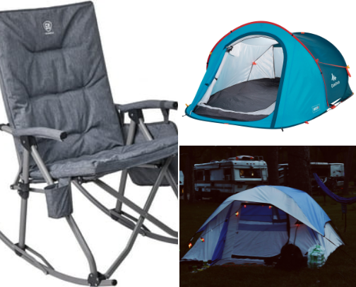 Camping Essentials cover photo collage