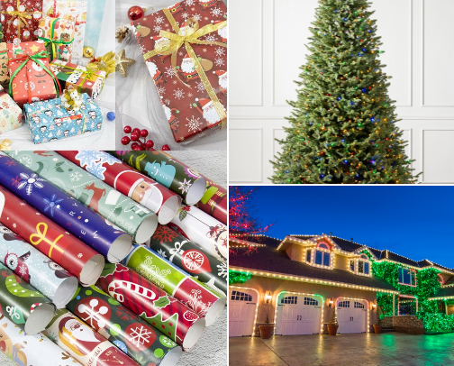 Christmas season cover photo collage