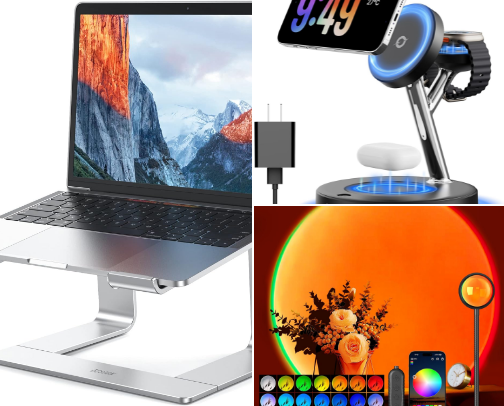 Ultimate Aesthetic Desk & Workspace Setup 💻✨ cover photo collage