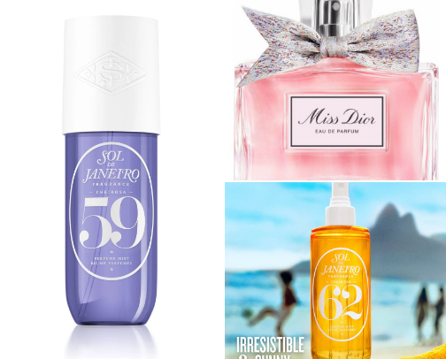 my favorite scents cover photo collage