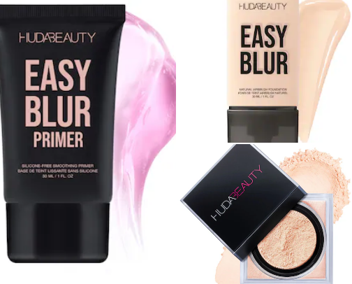 for a perfect and economical make-up, Huda beauty products will always be the best choice💫 cover photo collage