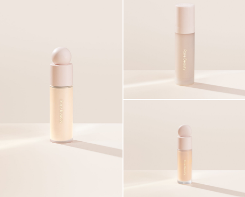Rare beauty (full face makeup) 💄 cover photo collage