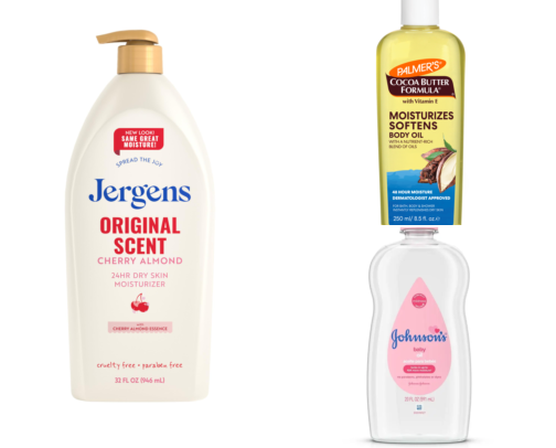 Lotions and body oils I will recommend as a dark skin girly cover photo collage