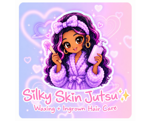 Silky Skin Jutsu ✨ Waxing + Ingrown Hair Care cover photo collage