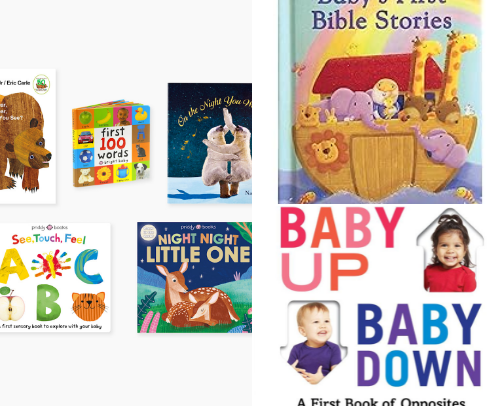 Baby starts to read cover photo collage