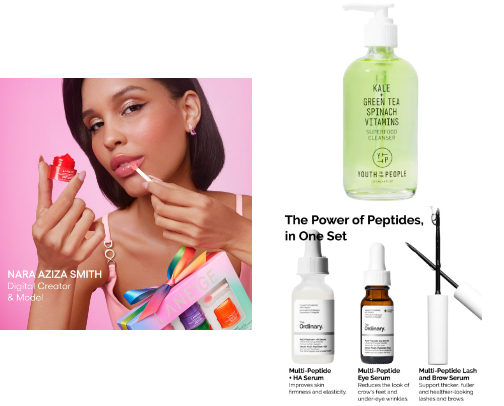 cheap skincare must have! cover photo collage