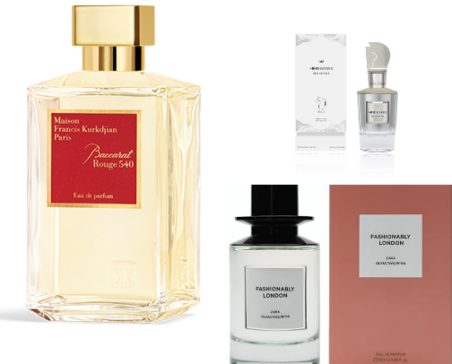 Favorite Parfumes cover photo collage