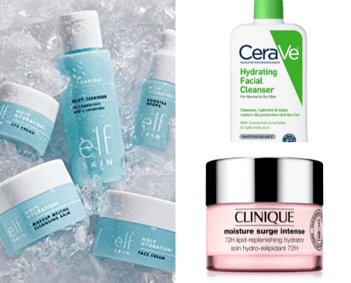 affordable skin care🛍️💁🏼‍♀️ cover photo collage