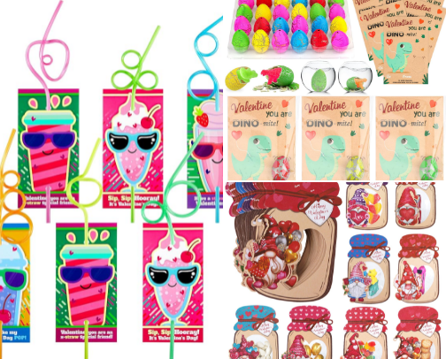 valentine's day ideas for kids cover photo collage