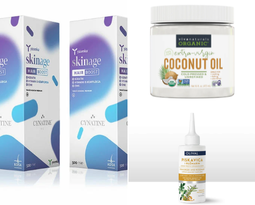 Heal your damaged hair cover photo collage