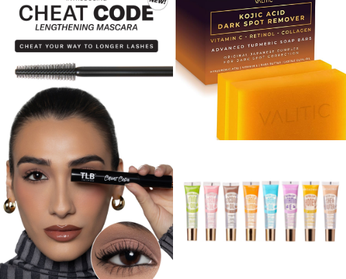 My favorite beauty recs cover photo collage