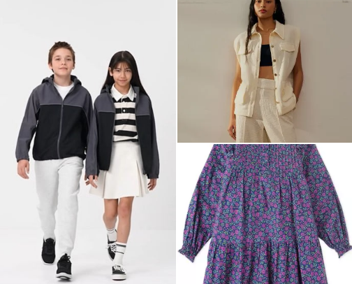 Kids Clothes and accessories cover photo collage