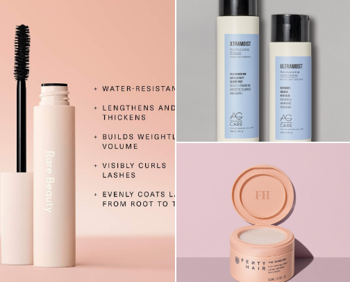 My favorite beauty recs cover photo collage