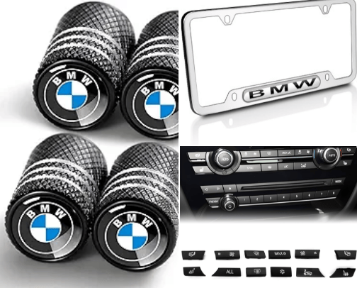 BMW CAR ACCESSORIES cover photo collage