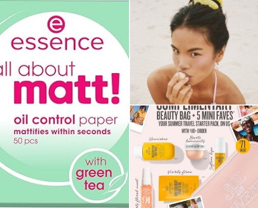 summer essentials !!  ☀️⛱️ cover photo collage