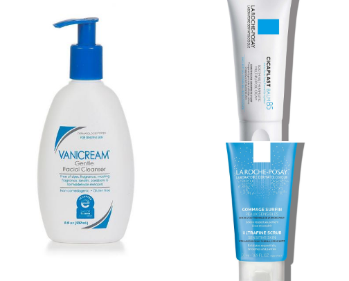 Skincare for Dry, Sensitive Skin cover photo collage