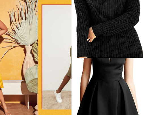Clothing wear cover photo collage