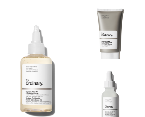 Skin care cover photo collage