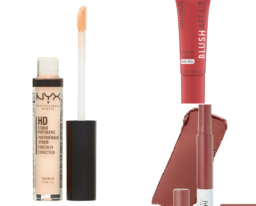 My favorite affordable makeup products - under 20$ cover photo collage