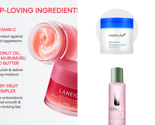 beauty products worth the hype (40+ years of experience testing products) these are my go to’s 🧴💋 cover photo collage