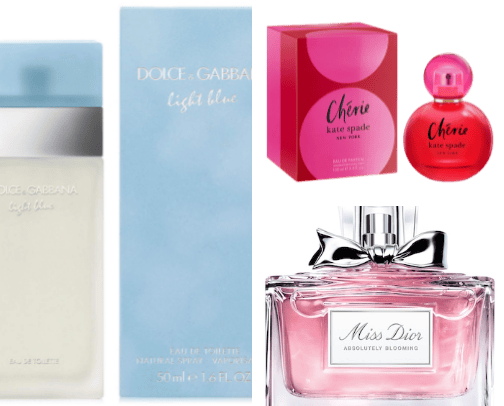 I LOVE to smell good and these items deliver everytime! And they last all day. cover photo collage