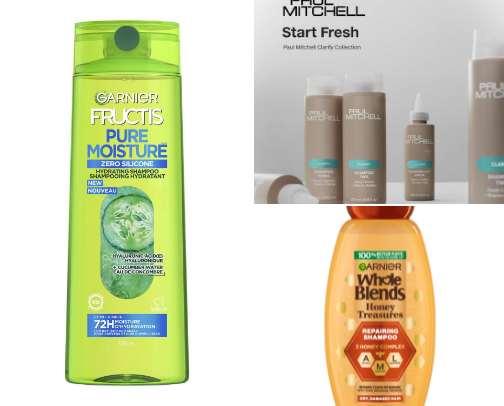 Healthy Hair, Luxury Feel cover photo collage