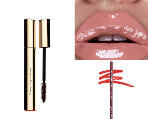 My 'no makeup' makeup bag cover photo collage