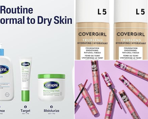 My favorite beauty recs cover photo collage