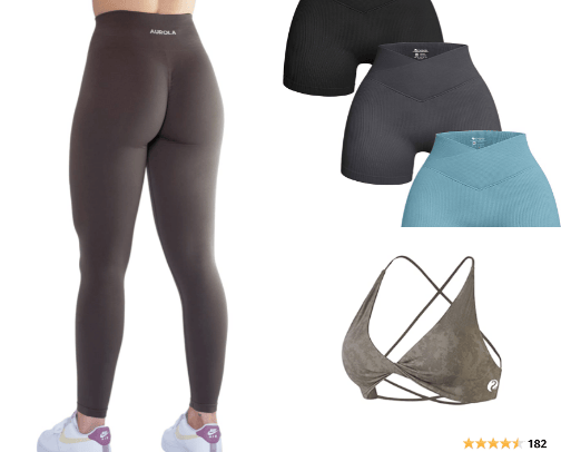 Gym Fits cover photo collage